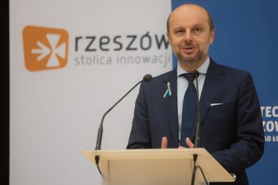 powitanie gości przez Prezydenta Konrada Fijołka fot. Grzegorz Bukała